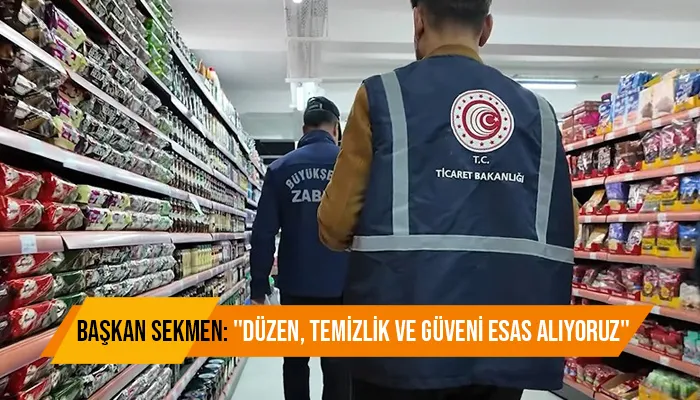 Başkan Sekmen: 