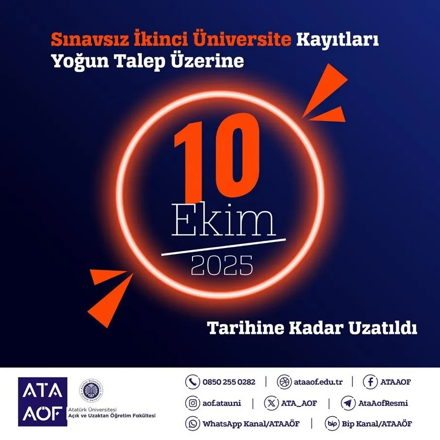 Atatürk Üniversitesinde 