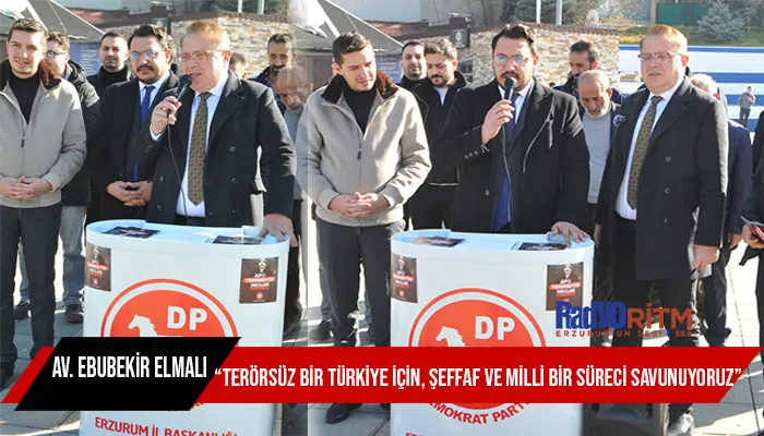 “Terörsüz Bir Türkiye İçin, Şeffaf ve Milli Bir Süreci Savunuyoruz”