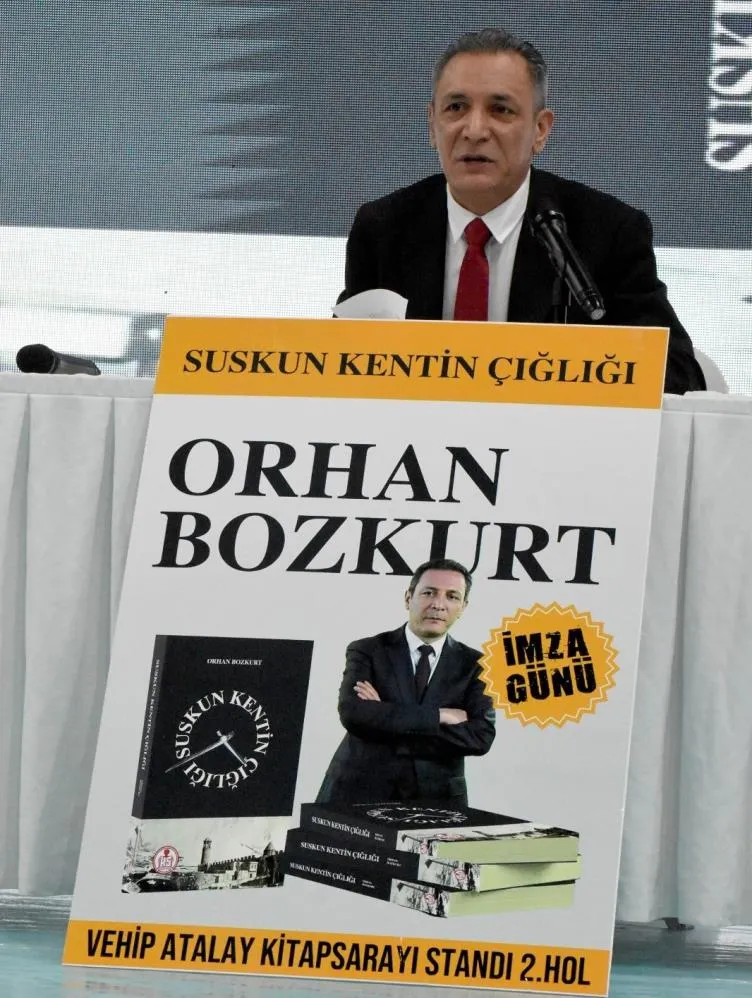 Gazeteci-Yazar Orhan Bozkurt, okurlarıyla buluşuyor