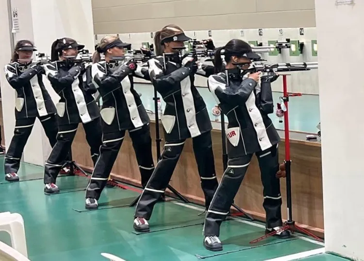 Erzurum ETÜ Atıcılık takımı Mersin