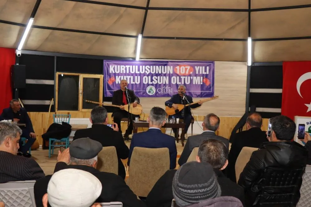 Erzurum’da aşıklar şöleni