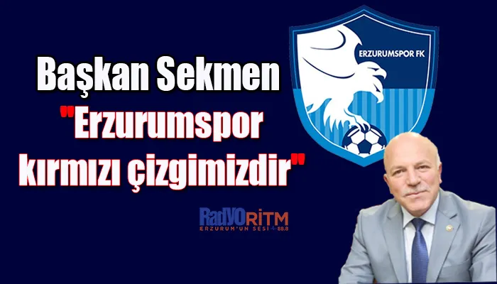 Başkan Sekmen; 