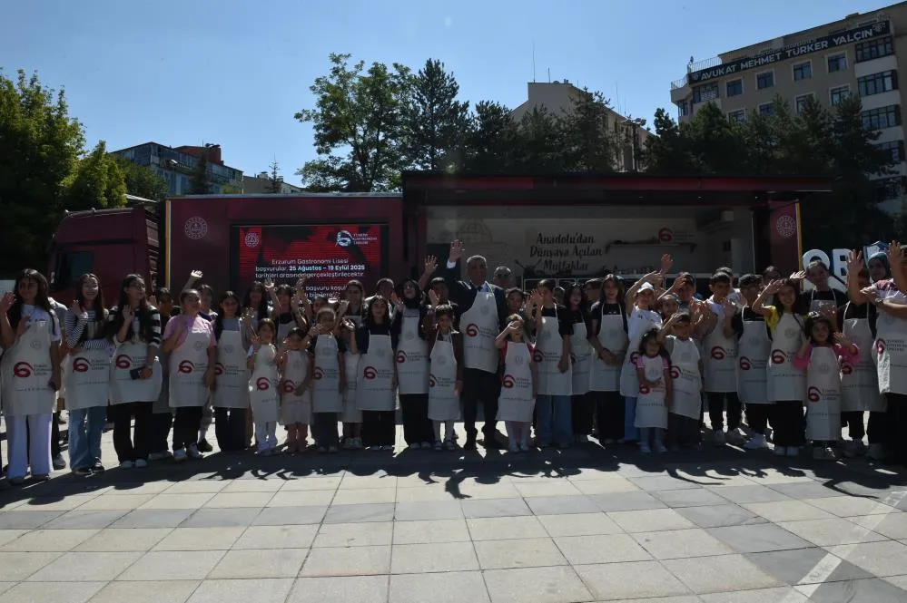 Erzurum’da Türkiye Gastronomi Liseleri tanıtım programı gerçekleştirildi