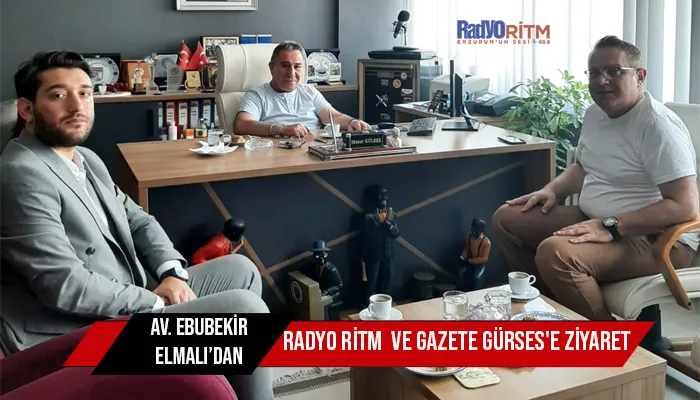 Avukat Ebubekir Elmalı’dan Radyo Ritm  ve Gazete Gürses