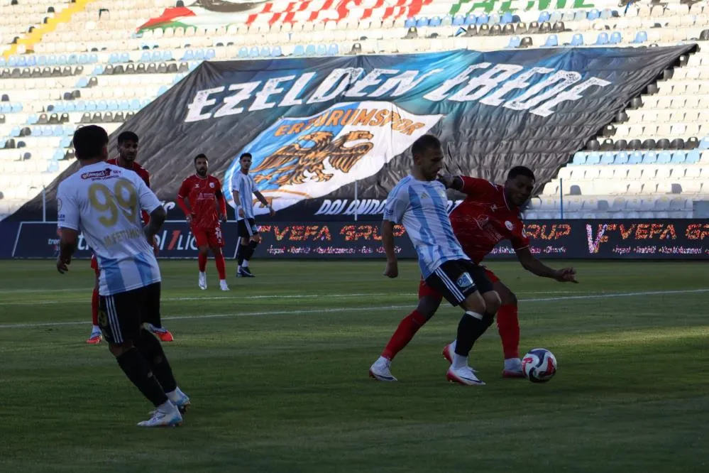 Trendyol 1. Lig: Erzurumspor FK: 1 - Ankara Keçiörengücü: 1